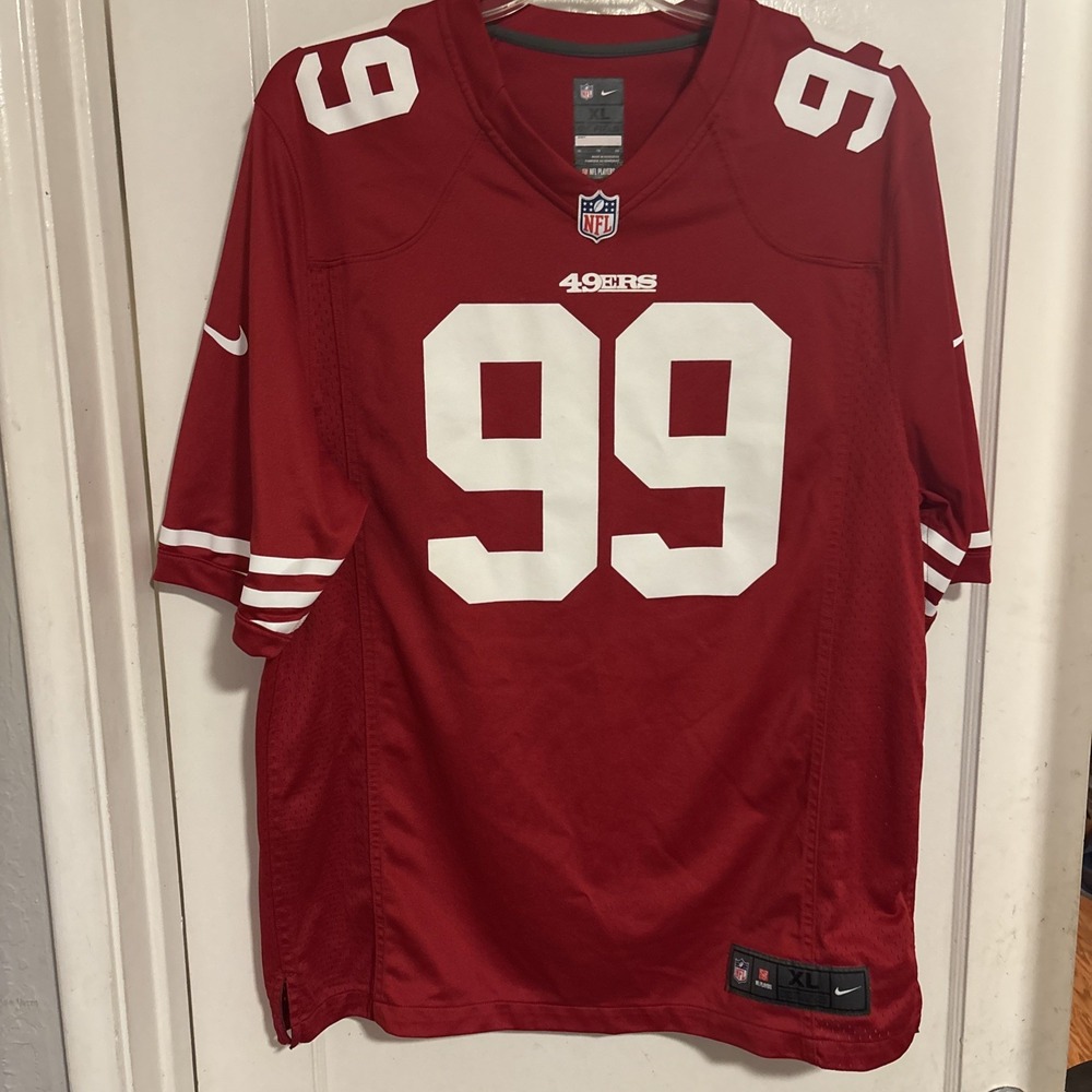 Nike Mens San Francisco 49Ers Buckner 99 NFL On Field Jersey Size XL